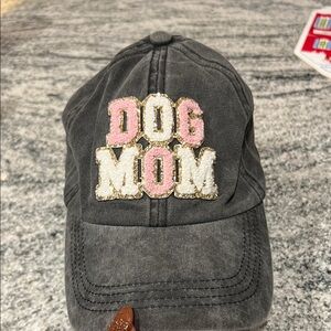 Dog Mom Embroidered Cap